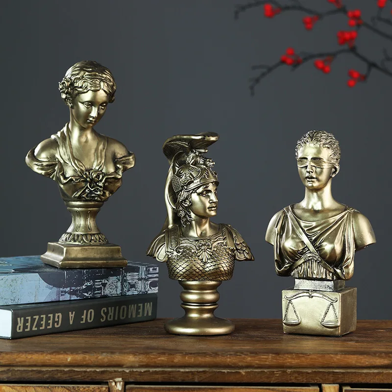 الأوروبي الرجعية أثينا الشكل تمثال اليونانية الحب والجمال الله المنحوتات المنزل مكتب فندق شخصية الديكور