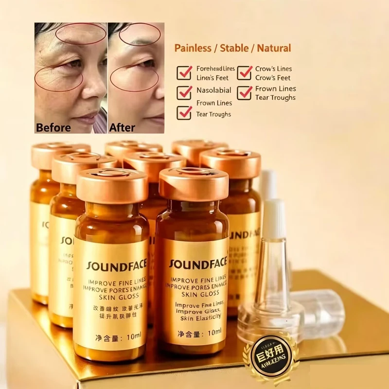Snake Venom Six Peptide  Facial Essence Anti-aging Hydrating Moisturizing Anti-wrinkle Firming Skin Care Set For All Skin Types