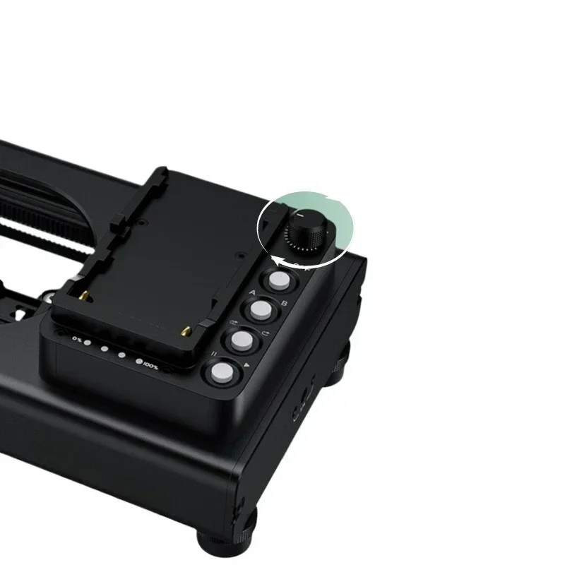 Electric slide SLR camera photography electronic control track follow-up delay