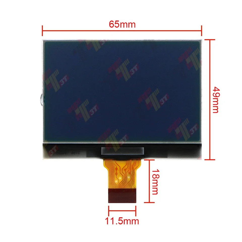 Display for Ford Mondeo MK4 Instrument Cluster