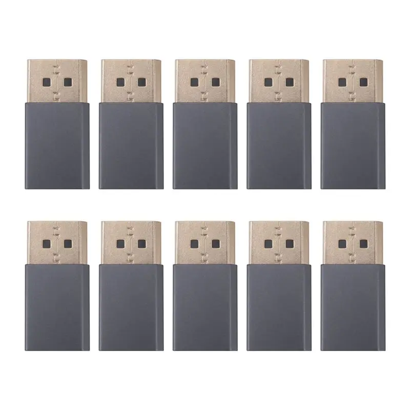 AEF6-10Pcs 4K Displayport Dummy Plug EDID Headless Ghost Emulator Graphics Video Card Cheater