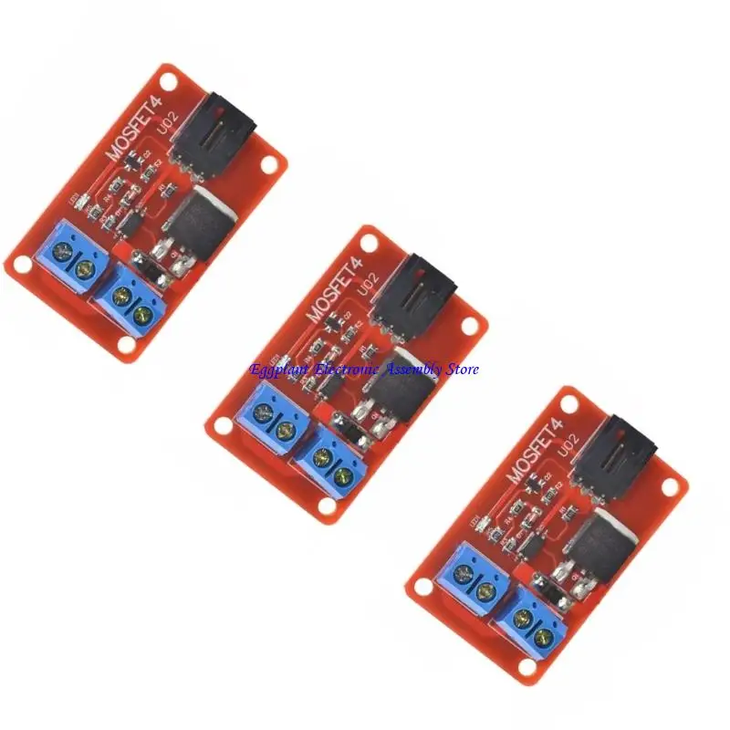 E28D MOSFET Switching Module With Dynamic Control Optocoupler Isolation Highly Power 33A 100V IRF540 Isolated Power Module
