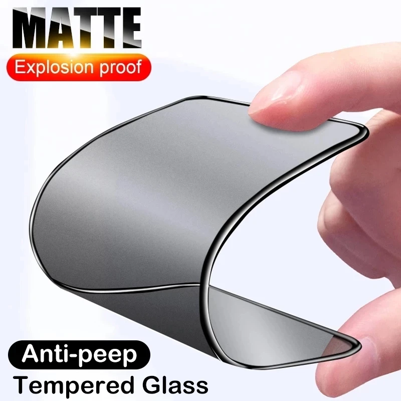 Matte Tempered Glass for Samsung A55 A54 A53 A52S 5G A33 A13 A12 A32 A03S A04S A21S A22 A31 A51 A34 A01 A02 A70 Screen Protector