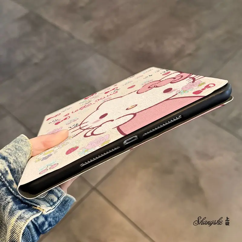 حافظة طاولة كاواي هالو كيتي لهاتف Redmi Pad Pro 12.1 SE 11 Xiaomi Pad 7 Pro 6SPro 5 5 Pro 12.4 غطاء كرتوني ذكي #3