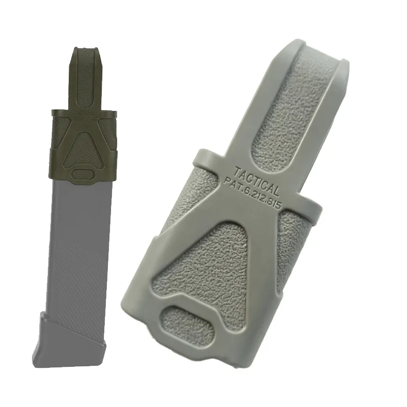 Tactical  Quick-Draw Magazine Rubber Holster 9MM Mag Grip Cover Pouch Rubber Slip Cover,for Hunting &Toy Gun Accessories