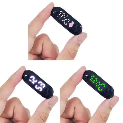 Motorcycle Electric Vehicle Onboard Time Display For Motorcycle Electric Scooter Waterproof Luminous Digital LED Portable Clock