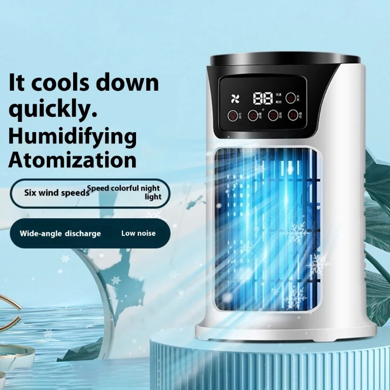 Điều hòa không khí động 300ml Máy làm mát không khí với quạt làm mát nhẹ