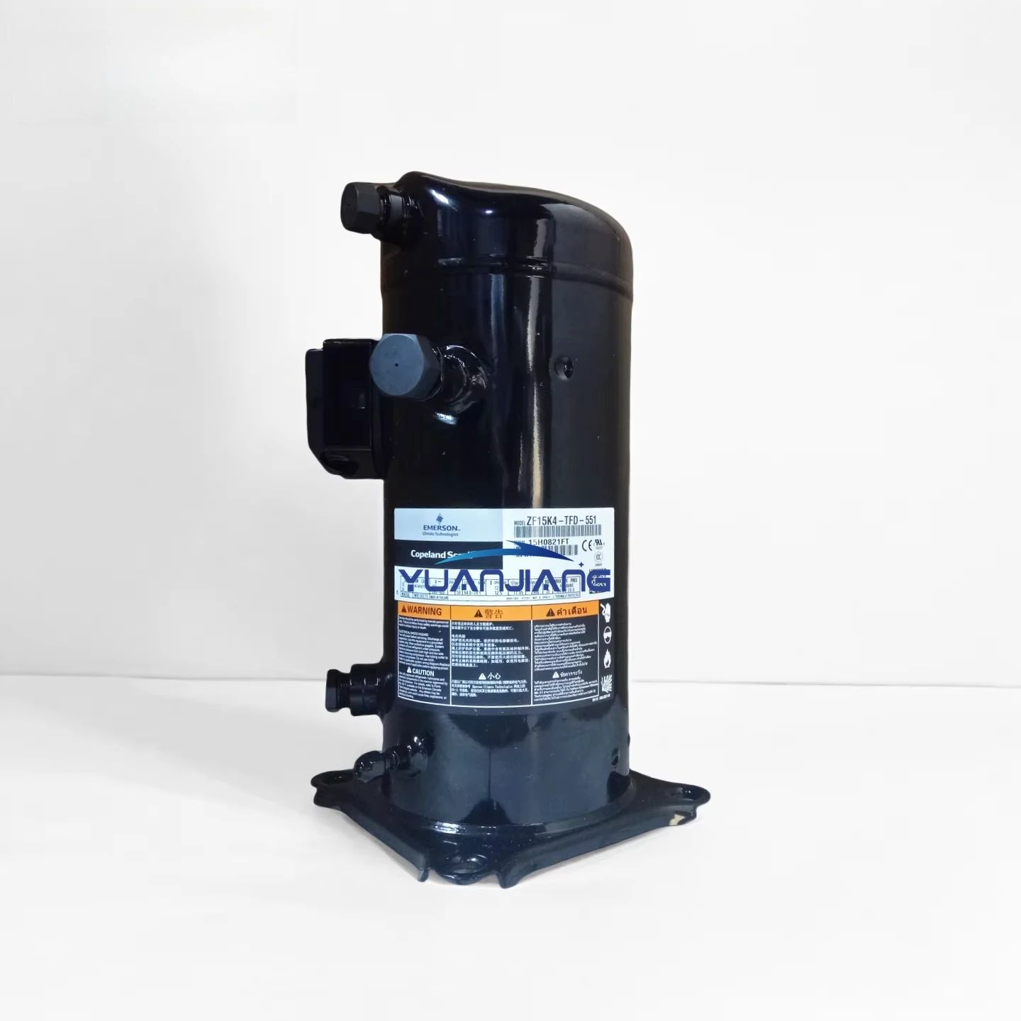 

ZF18K4E-TFD-251 ZF18K4E-TFD-931 ZF18KQE-TFD-5L0 Copeland 6HP Compressor Low Temperature Refrigeration Heat Exchange Parts