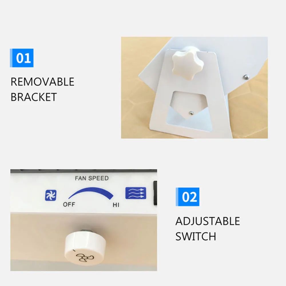 Horizontal ion Single fan, remove static electricity and dust removal fan, industrial static eliminator suspension type
