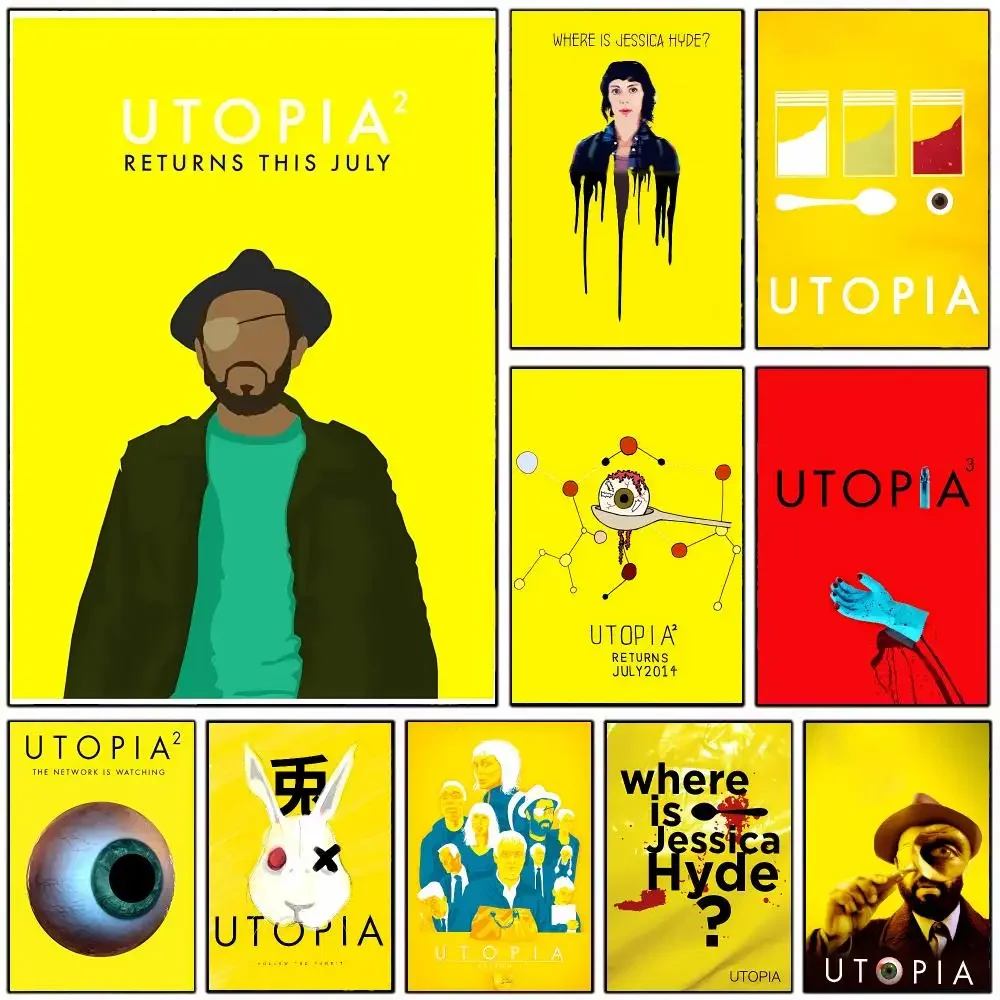 Tv Drama U‑Utopia Poster Wall Art Print Decorative Mural Home Decor Gift Unframed