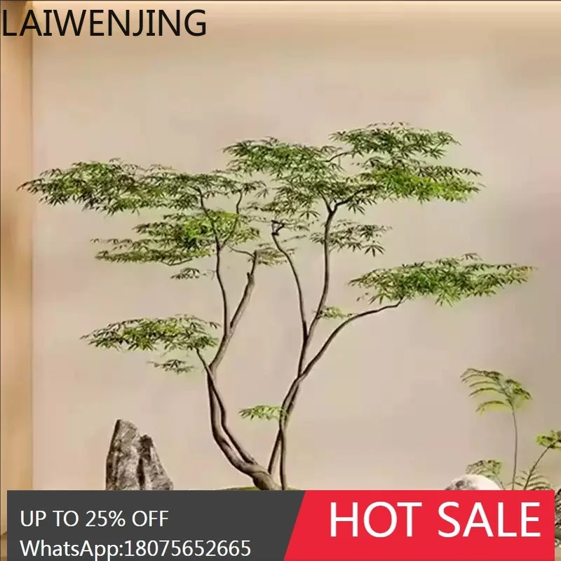 HLZ Artificial Green Plant Landscape Display Window Mall Hotel Tea Room Bionic Plant Decoration