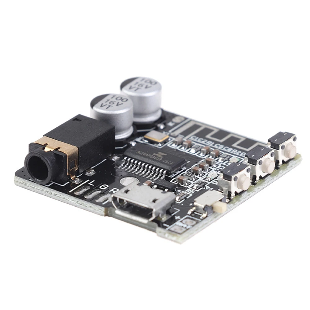 ◆[T69C]VHM-314 V.20 MP3 Bluetooth 5.0 Audio Receiving and Decoding Board Wireless Stereo Car Audio Amplifier Module 3.7-5V