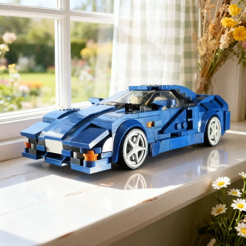 

412pcs MOC Lister Storm City Champions Model Building Blocks Creative DIY Gift Display Decor Assemble Premium Adult Kids Desk