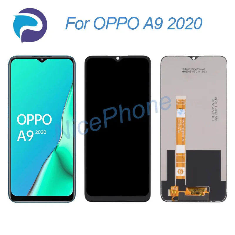 

for OPPO A9 2020 LCD Display Touch Screen Digitizer Assembly Replacement CPH1937, CPH1939, CPH1941 A9 2020 LCD Screen Display