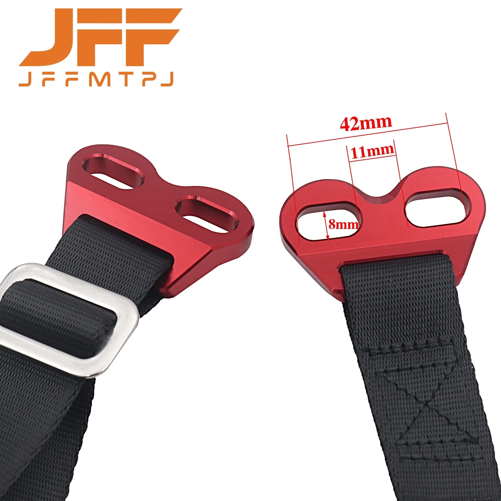 Universial CNC Rescue Traction Strap Pull Sling Belt For KTM Husqvarna Yamaha Kawasaki Suzuki Honda CRF YZF EXC SX KLX 125-500