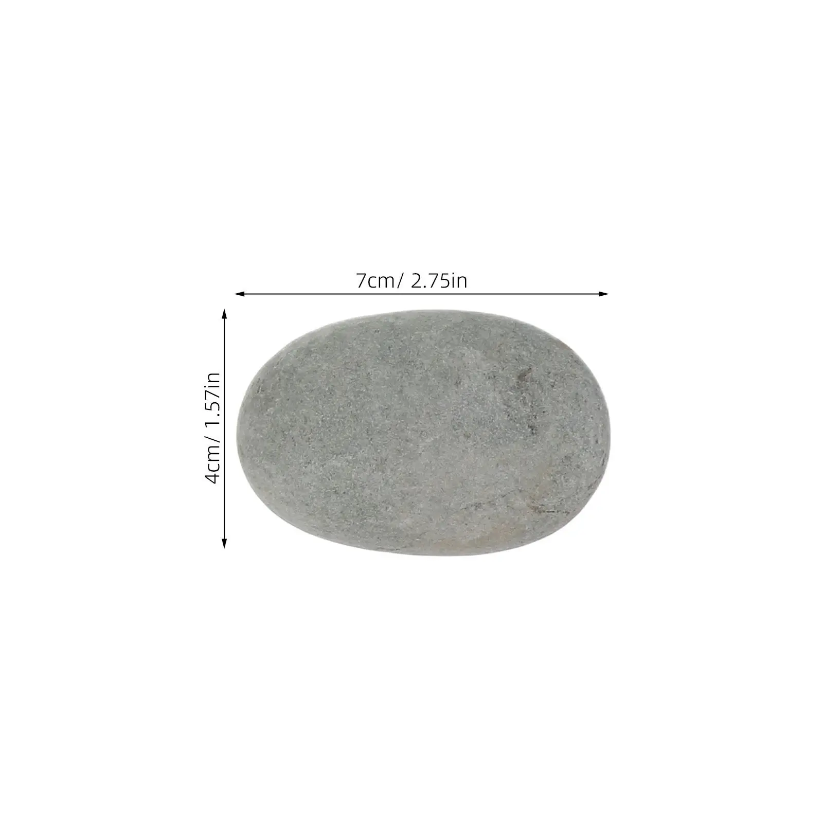 12Pcs Natural Flat River Rocks 5-8Cm Smooth Stones for Adult Painting DIY Crafts Kindness Stones Garden Decor