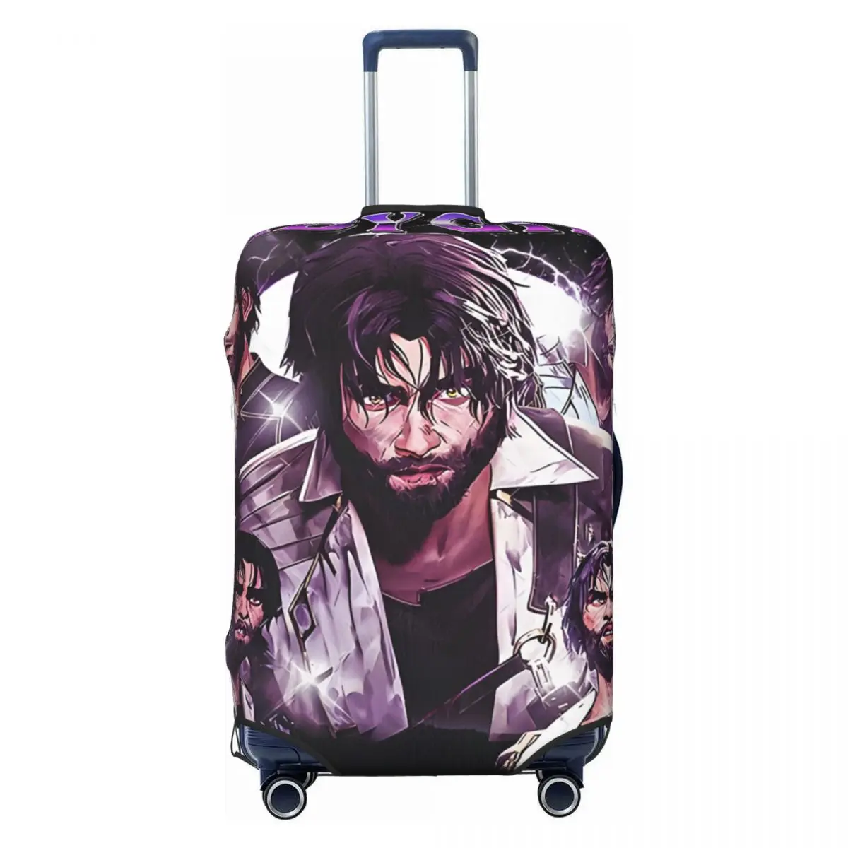 

Custom Hot Anime Jayce Arcane Luggage Cover Protector Dust Proof Travel Suitcase Covers