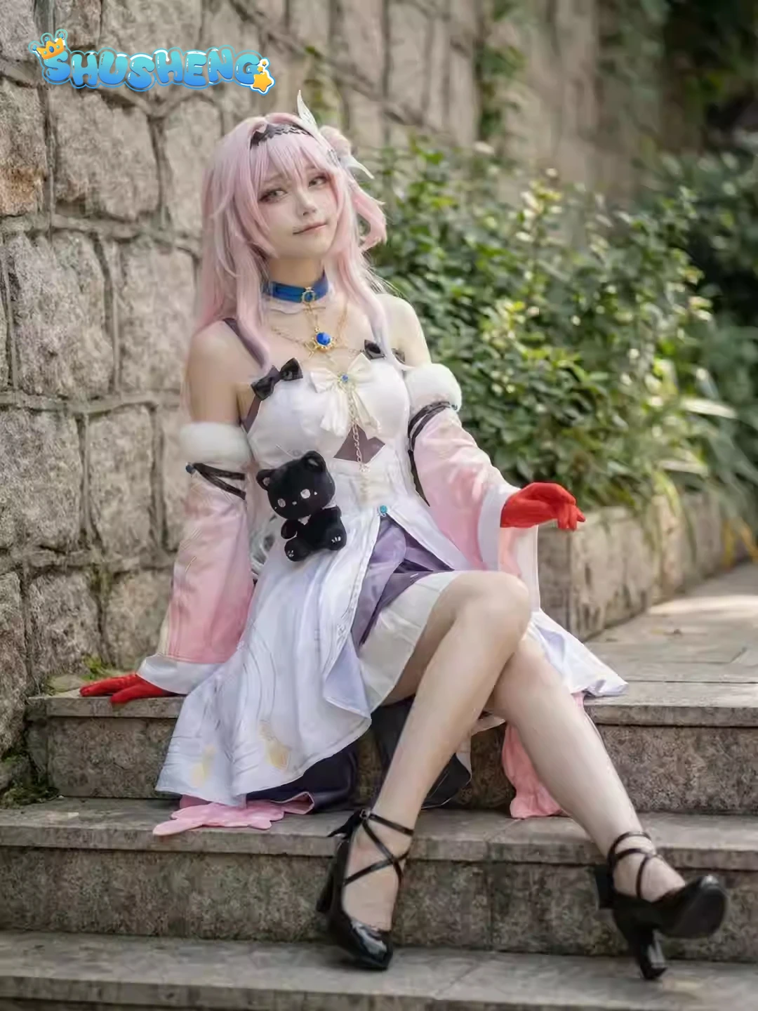 

Denia Game Wuthering Waves Cosplay Costume Halloween Christmas Role Playing Party Denia Women's elegant dress XS-3XL New