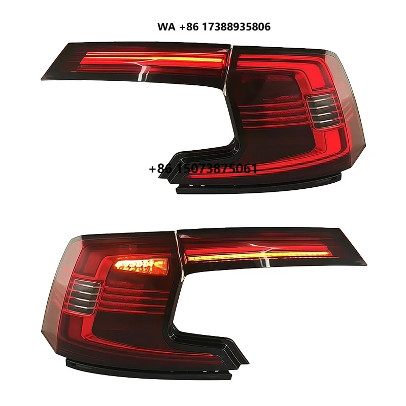 YU GUANG for S90 2016-2020 LED Car Taillight Clear Lens Rear Lamp Signal Turn Indictor Back Light System Taillamp Indictor