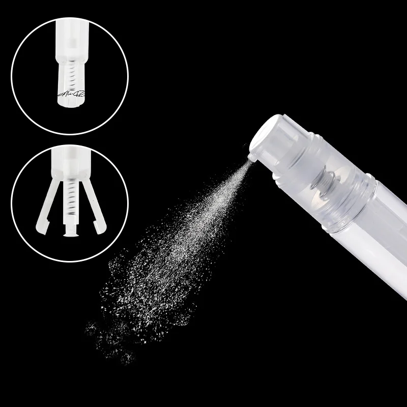 Refillable Dry Powder Spray Bottle Atomizer Detachable Baby Powder Dispenser Travel Makeup Cosmetics Plastic Sprayer