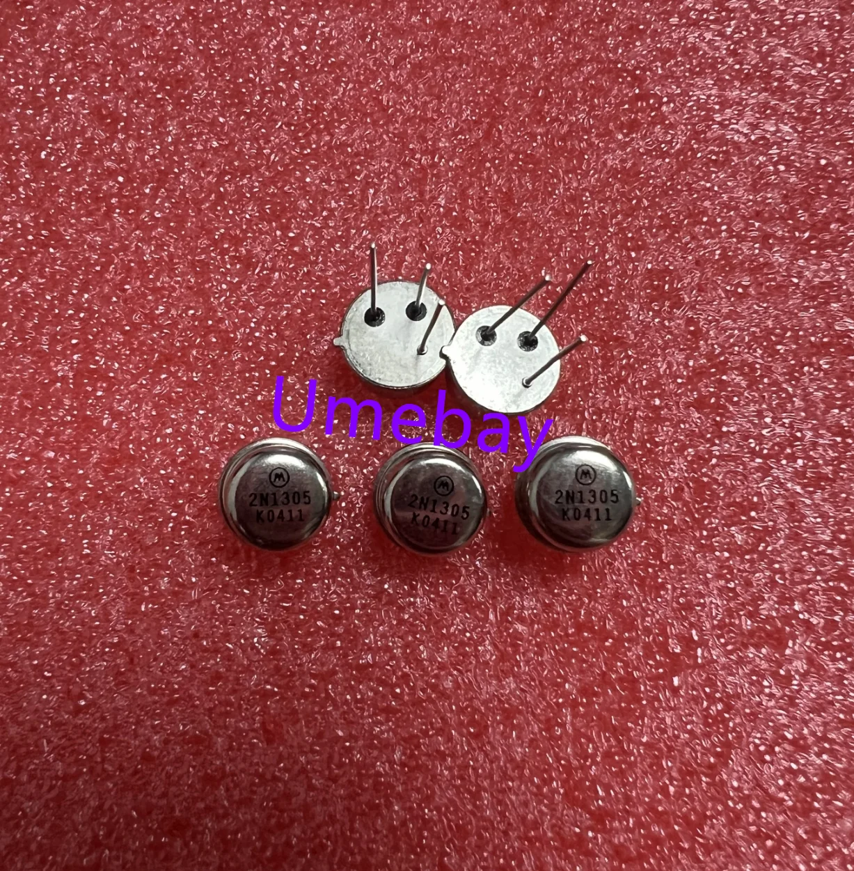 5 pieces,  2N2222A   2N2211A   2N2222A   2N2222A    2N2220     2N404   2N404A   2N1303    2N1305   2N1307