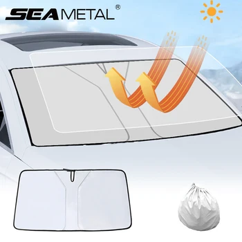 SEAMETAL – couverture de pare-soleil pour pare-brise de voit...