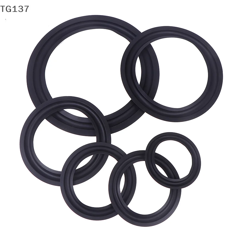 1Pc Speaker Suspension Surround 4 5 6.5 8 10 INCH Rubber Repair Folding Ring Full Range Woofer Speaker Replacements - view 6