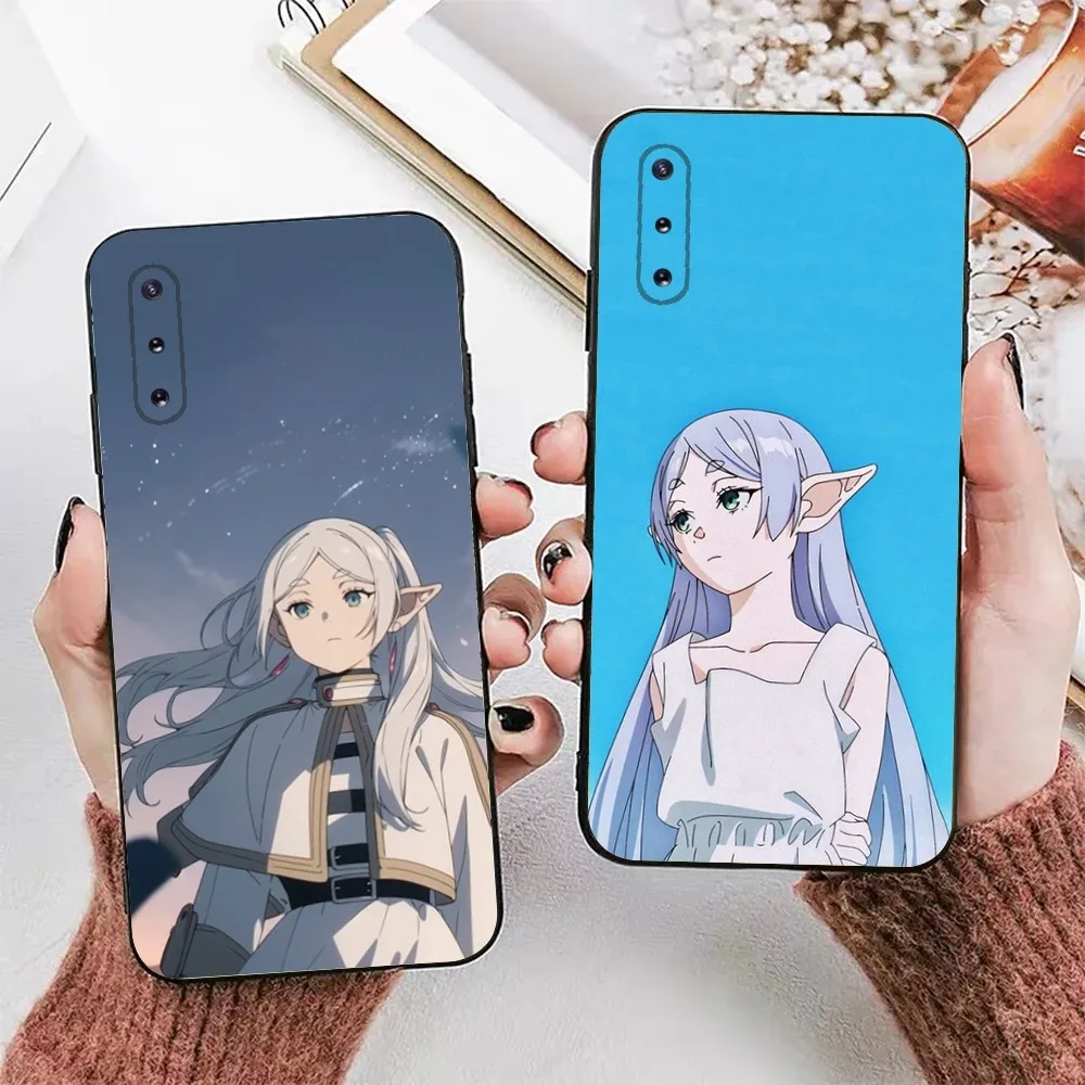 Anime F-Frieren Beyond Journeys End Phone Case For Samsung Galaxy A13,A21s,A22,A31,A32,A52,A53,A71,A80,91 Soft Black Phone Cover