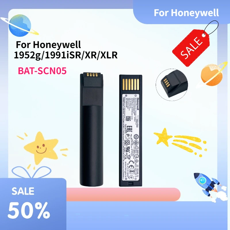 

Высококачественная перезаряжаемая литиевая батарея BAT-SCN05 для Honeywell 1952g/1991iSR/XR/XLR