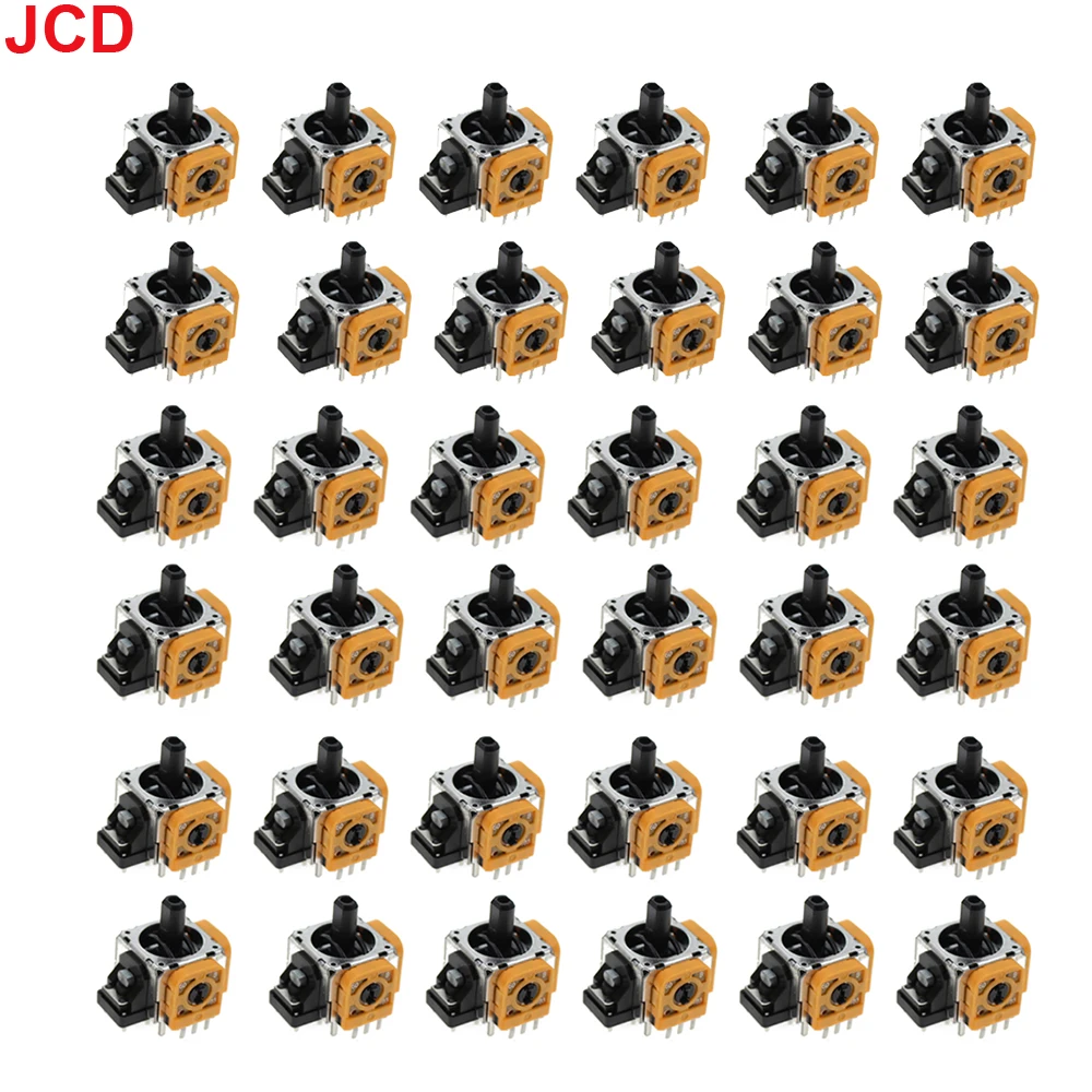 JCD 10 - 100pcs For PS5 play staion 5 ps4 PRO Slim Controller 3pin 3D Rocker Joystick Axis Analog Sensor Repair Parts Accessorie