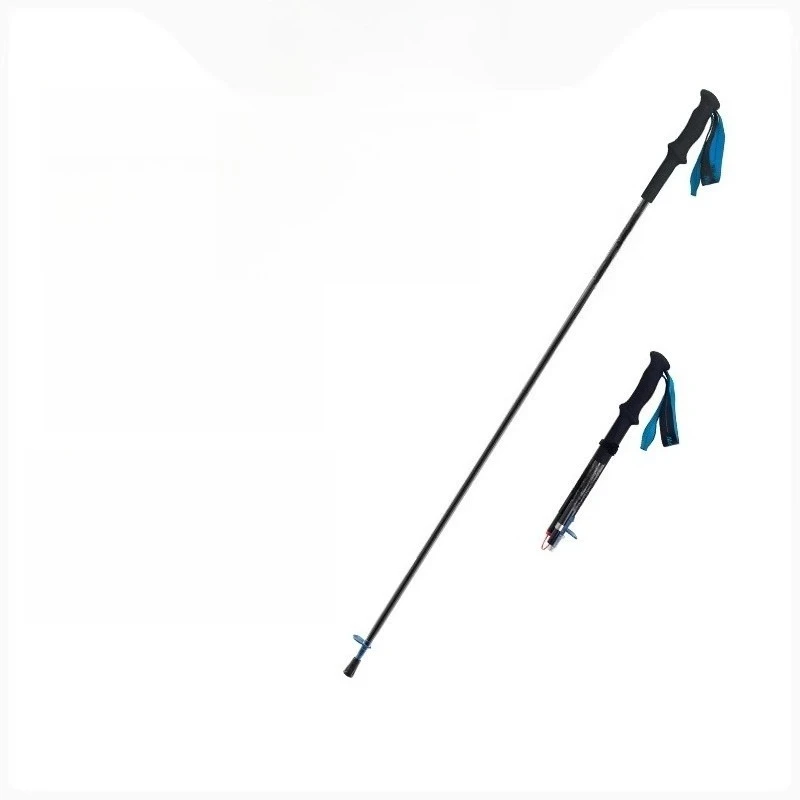 

Carbon Fiber Hiking Cane Four-section Folding Carbon Ultra Light Hiking Cane