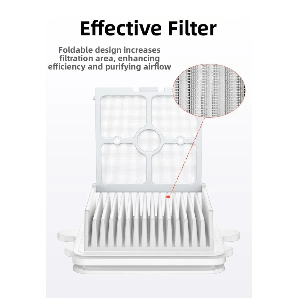 Replacement Roller Brush Cylinder with HEPA Filter Kit for Roborock A30 A30PRO Fits Stone Tuojie Pro Mist Aura Models