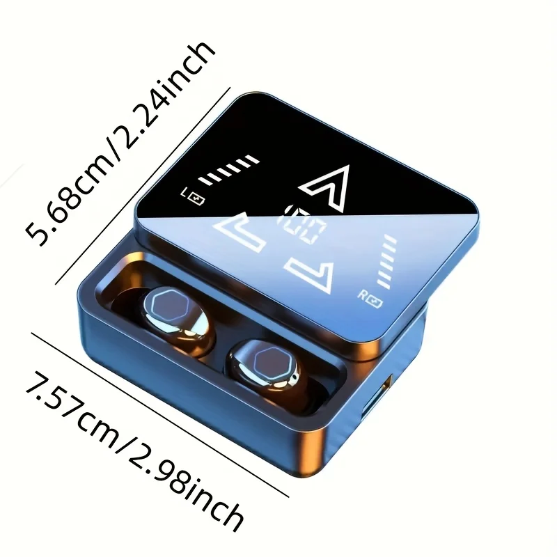 M48Pro Language Translator Earbuds Smart 144 Languages High Accuracy Wireless Bluetooth Two Way Translator Device