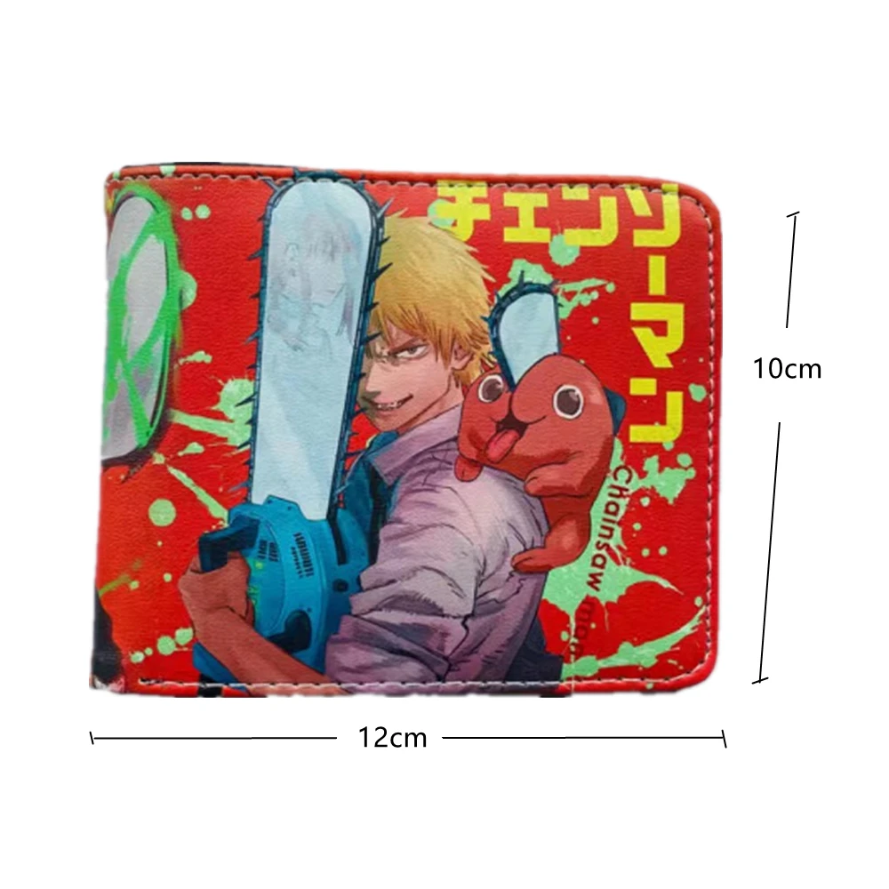 Man Cute Cartoon Comics Purse Student Wallet Credit Card Holder