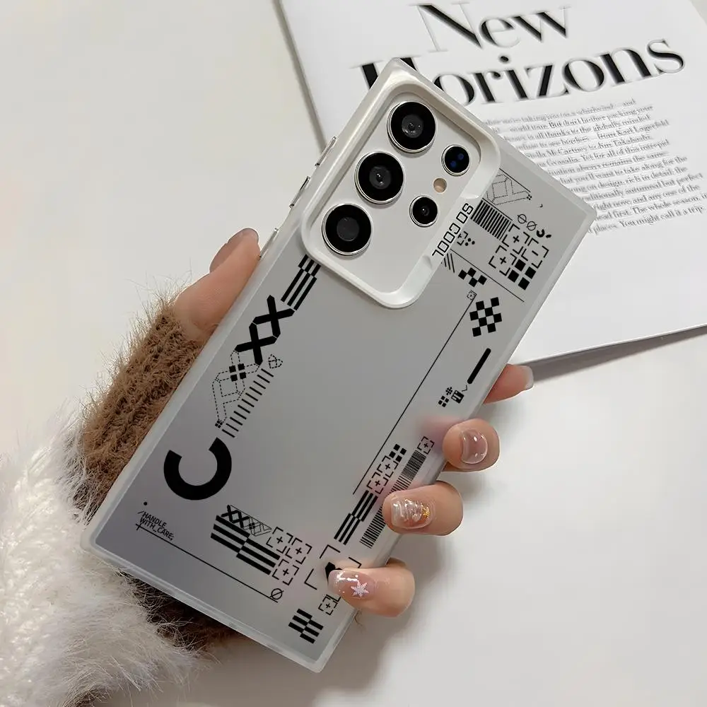 لعبة Csgo Cs2 قضية الهاتف لسامسونج غالاكسي S25 S24 S22 S23 الترا S21 S23 زائد 5G لامعة غطاء من البولي يوريثان للصدمات Funda