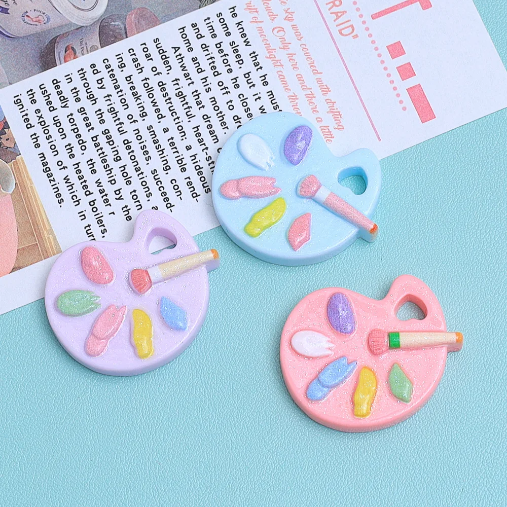 100 قطعة لوحة اللوحة بالجملة للمنزل للديكور مصغرة الحرفية دمية الملحقات #4