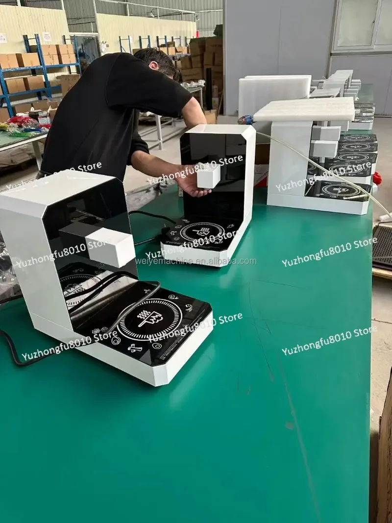 Self-service Electric Noodle Induction Cooker Machine for Cooking Instant Noodles Adjust the Temperature Water Volume