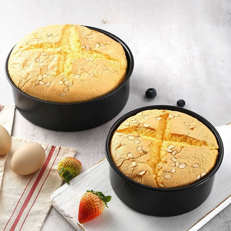 Live Bottom Cake Mold Cheese Chiffon Cake Round Non Stick Tool Baking Mold Baking Plate Kitchen Tools