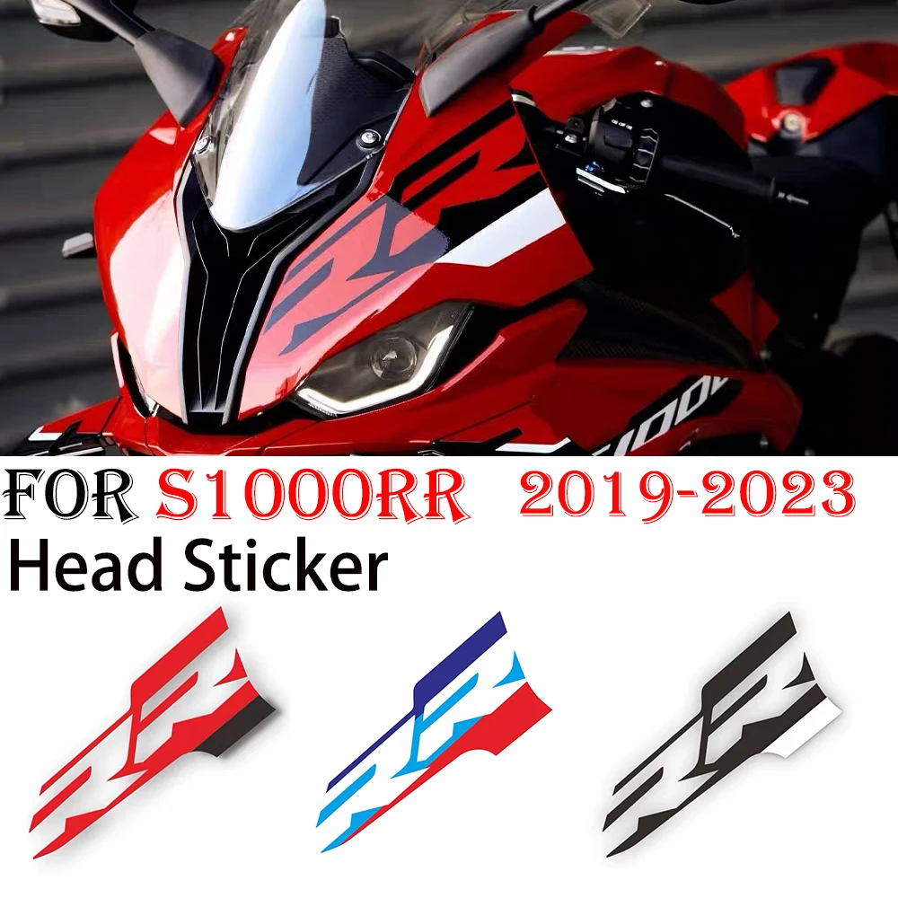 

Motorcycle accessories Decal For BMW S1000RR 2019-2023 Head sticker New RR drawing