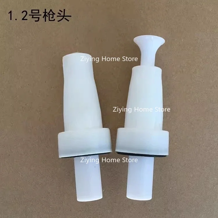 1PC Powder Electrostatic Spray Gun Electric Needle Flat Nozzle Gun Head Long Rod Electrode Needle Conductive Seat Accessories