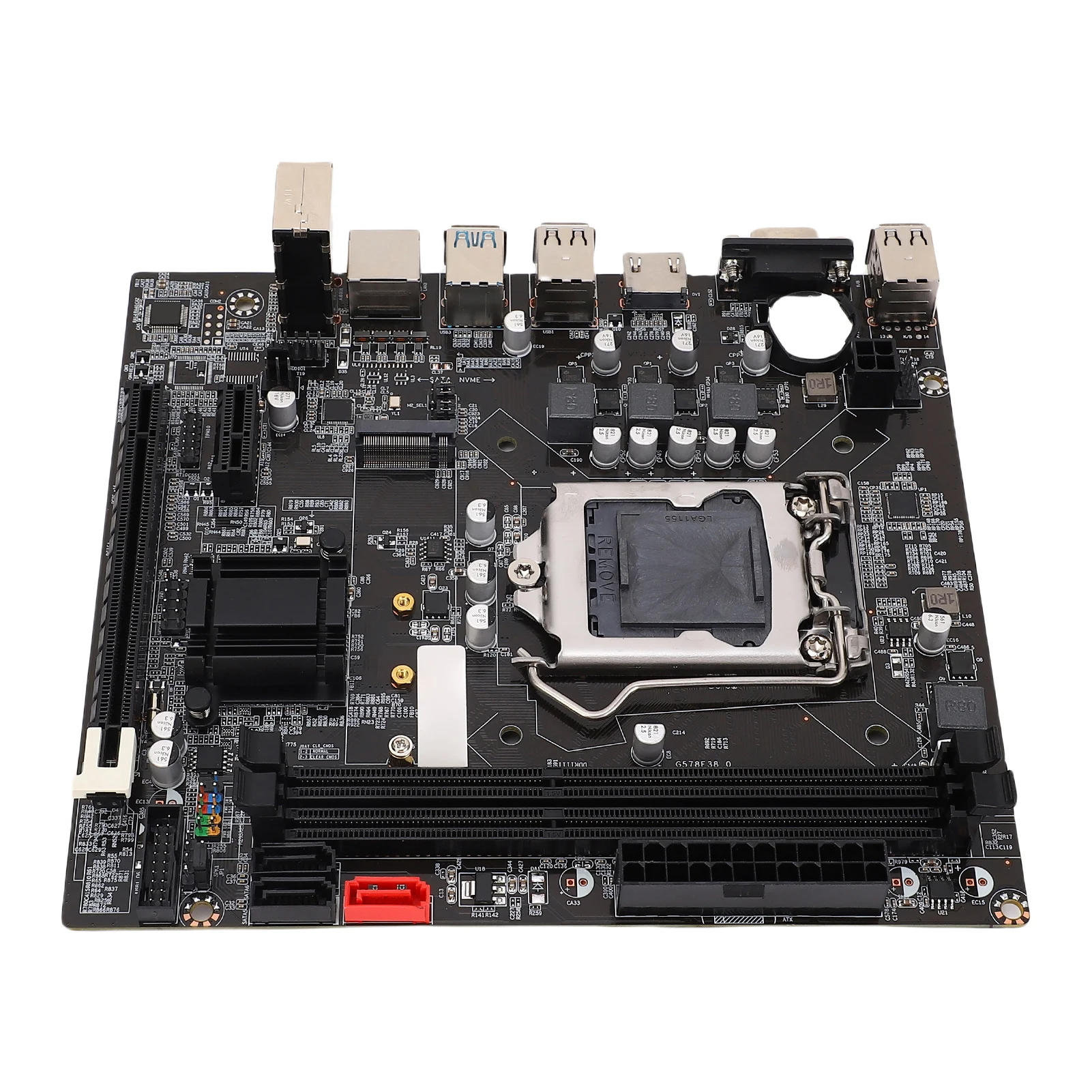 B75 Computer Motherboard for LGA 1155 2x8GB DDR3 Memory Gaming Motherboard M.2 Nvme NGFF ATA3.0 PCI E for Core I3 I5 I7 for Xeon