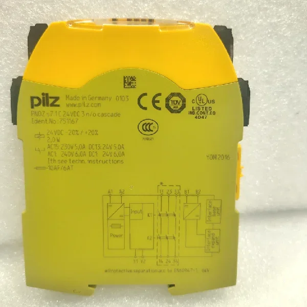 

2026 New 751167 S71c 24vdc Safety Relay Brand New Original Spot Plc