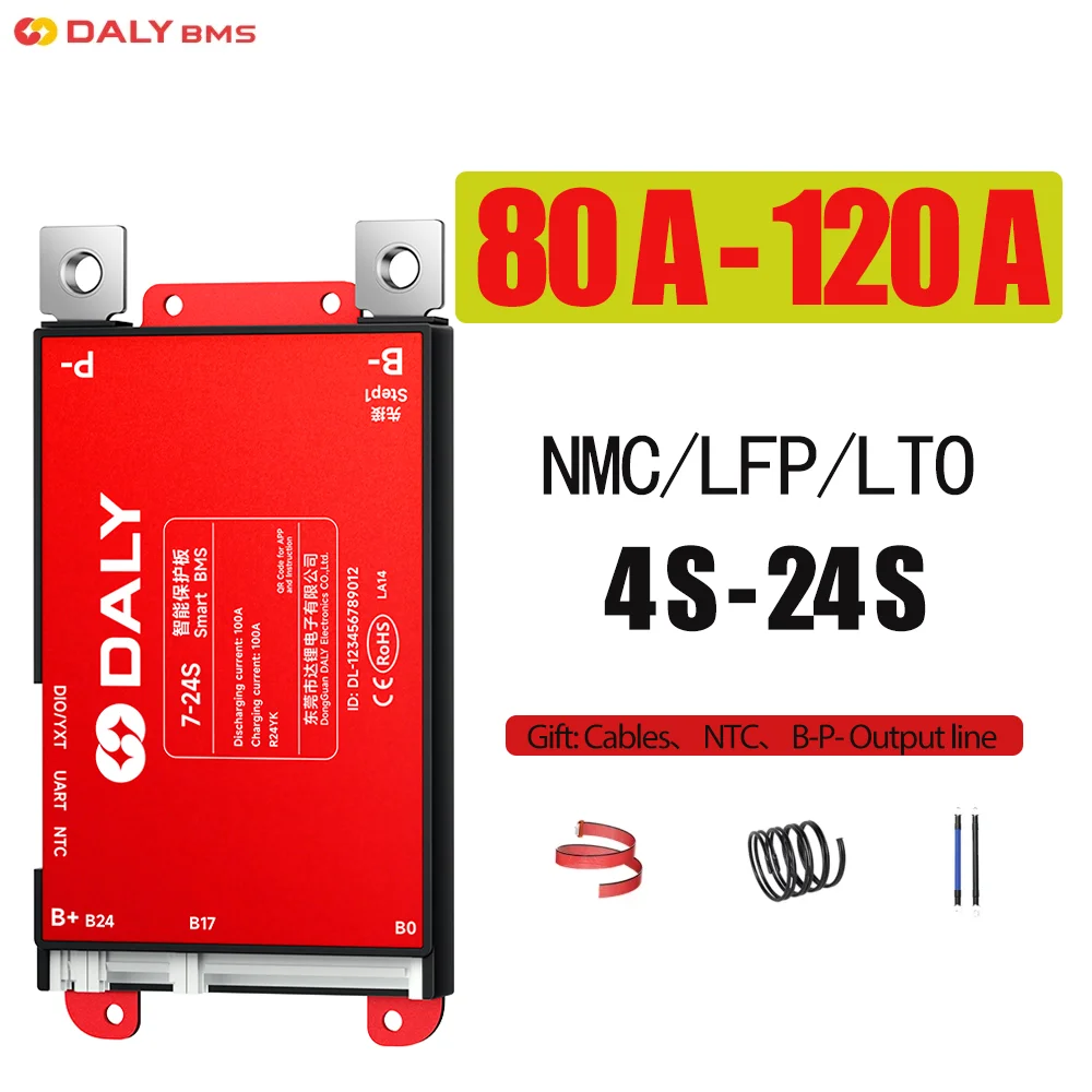 Smart Bms - Daly Smart BMS 80A 100A 120A