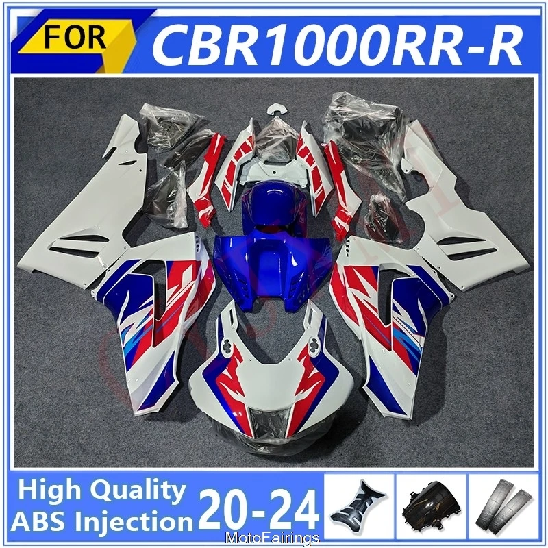 

Motorcycle Fairings Set for CBR1000RR-R CBR1000 2020-2023 2024 Fairing Body Kit CBR 1000 RR-R 20-24 Glossy White ZZ04