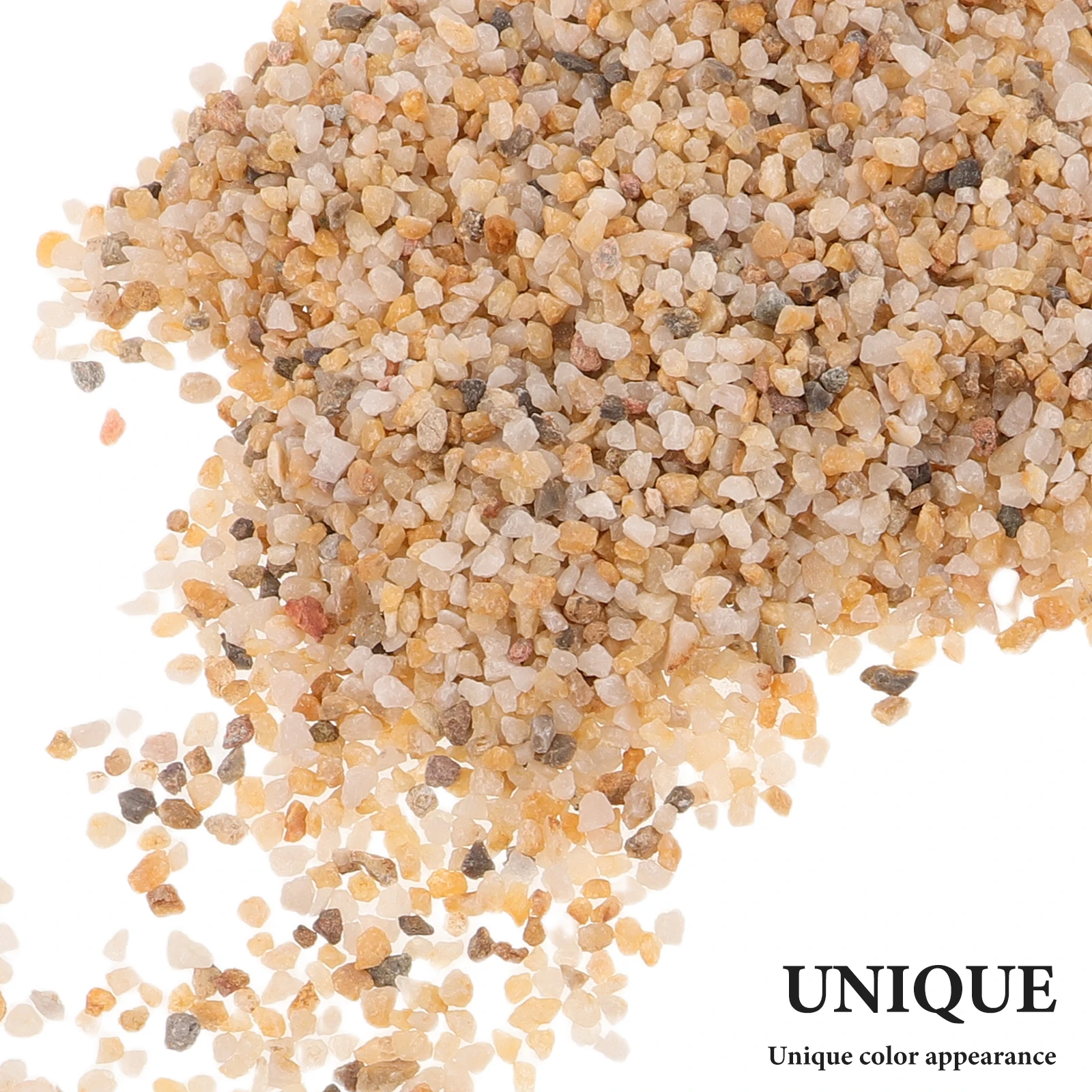 1 حقيبة 500 جرام حوض السمك الصغير الحصى الحجارة-رمل خزان الأسماك-صخور الحصى المناظر الطبيعية لخزان الأسماك أحواض السمك ديكورات المناظر الطبيعية