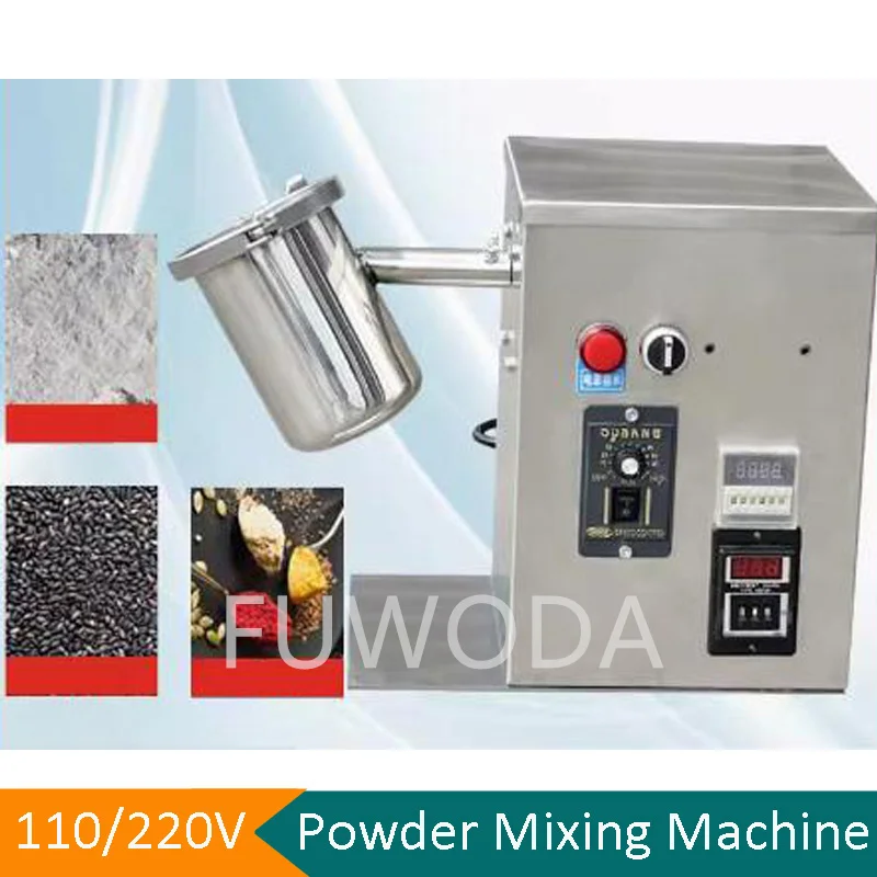 

Electric Automatic Granules Mixer Machine Chemistry Multifunction Mixing Equipment Stainless Steel Feed Mixer Rotary Drum Mixer