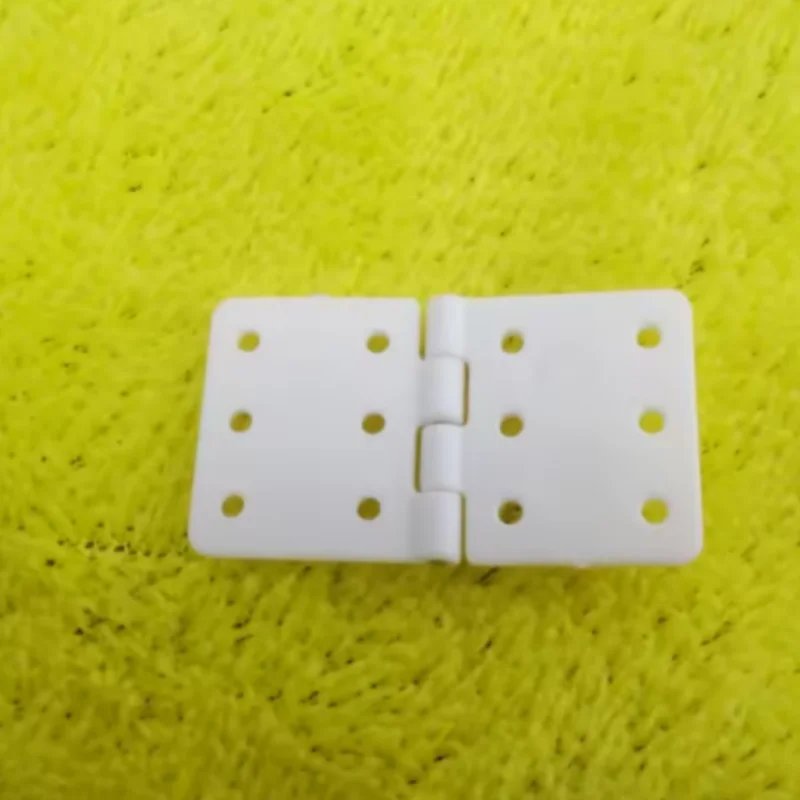 20 Pcs/Aircraft Model Fixed Wing Accessories Nylon Flat Six Hole Hinge Connection Wing Size Hinge Movable Leaf
