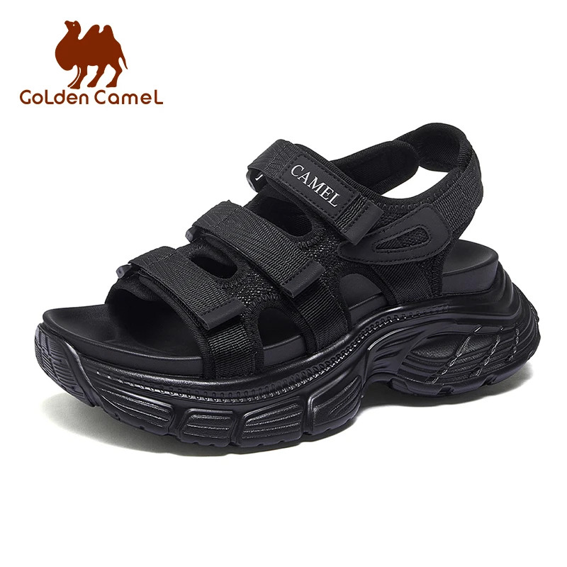 

GOLDEN CAMEL женская обувь, женские летние сандалии на толстой подошве, пляжные повседневные спортивные сандалии на платформе для женщин