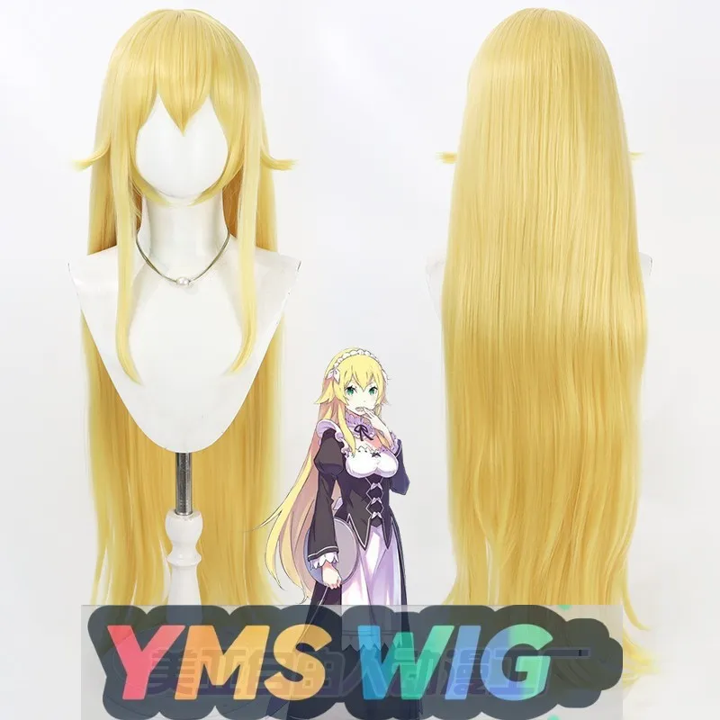 [YMS WIG] „Re Zero Frederica Baumann Cosplay Perücke gelbes langes Haar“,