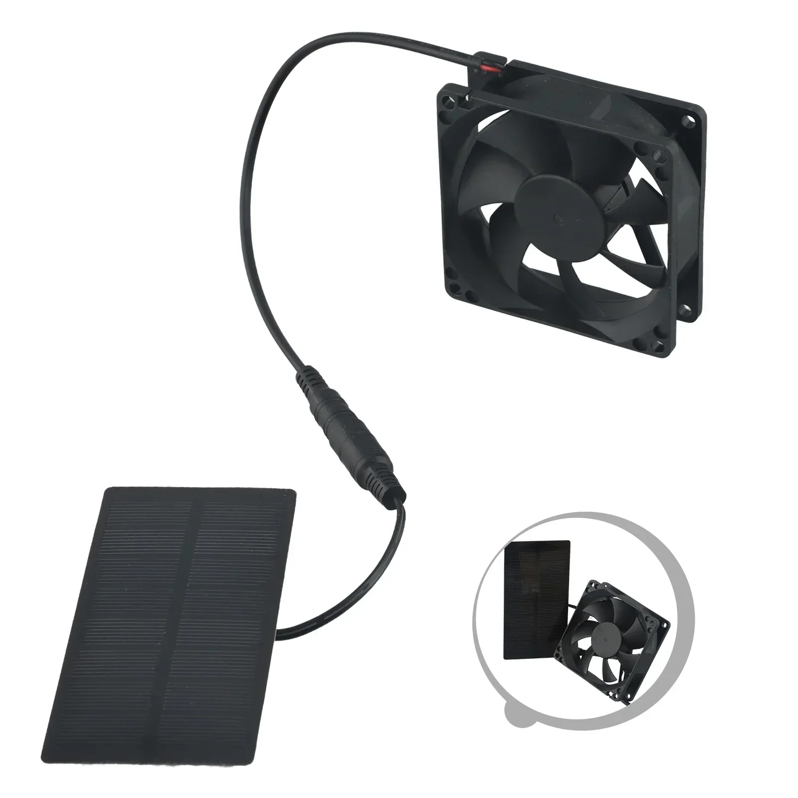 

Adjusts Speed According To Sunlight Greenhouse Cooling 10W Solar Fan Waterproof Solar Fan Epoxy Resin Lamination IP65 Waterproof